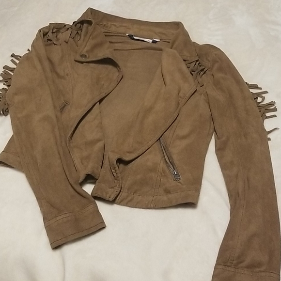 Brown Abercrombie jacket